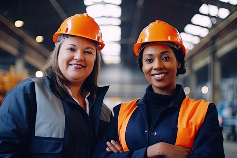 Contabilidade para indústrias - Imagem de empresária e contadora especializada no setor industrial na fábrica