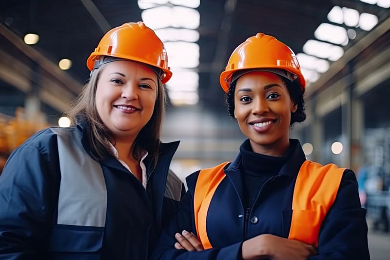 Contabilidade para indústrias - Imagem de empresária e contadora especializada no setor industrial na fábrica